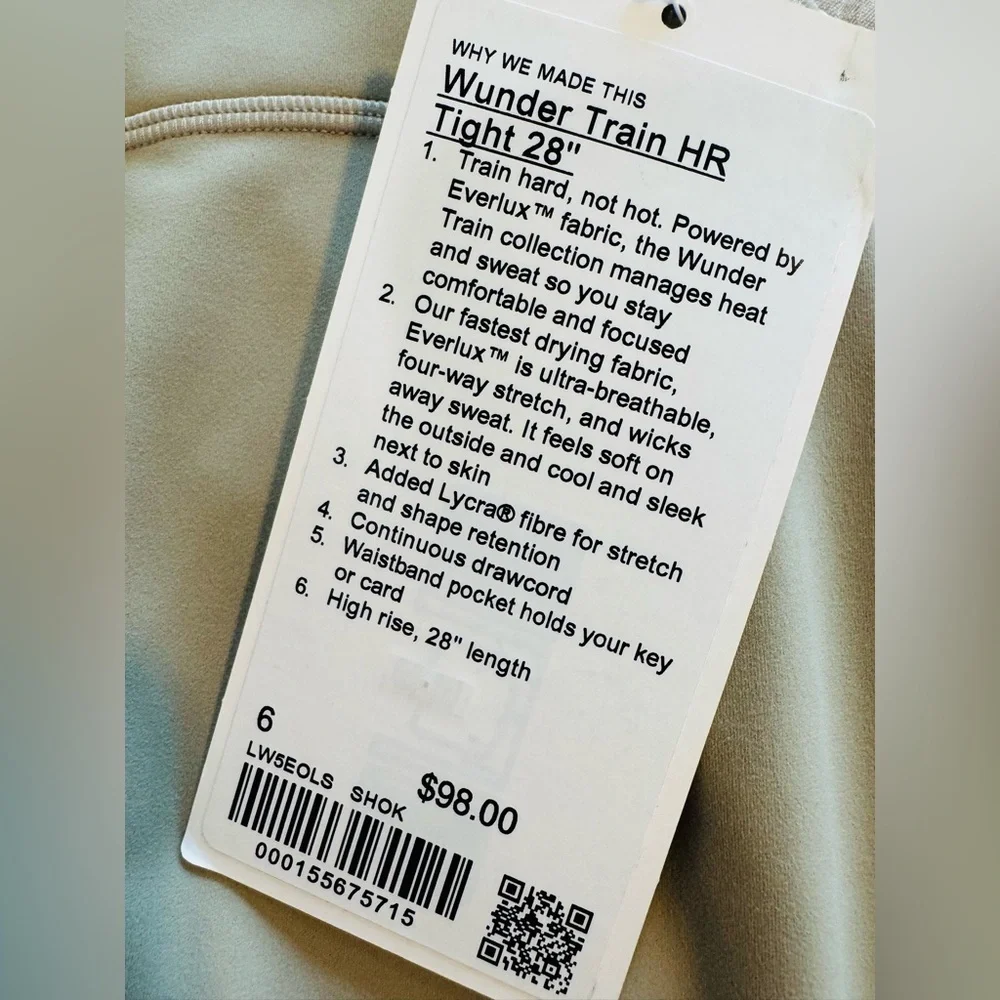 lululemon athletica High-Rise Leggings - Sheer Oak